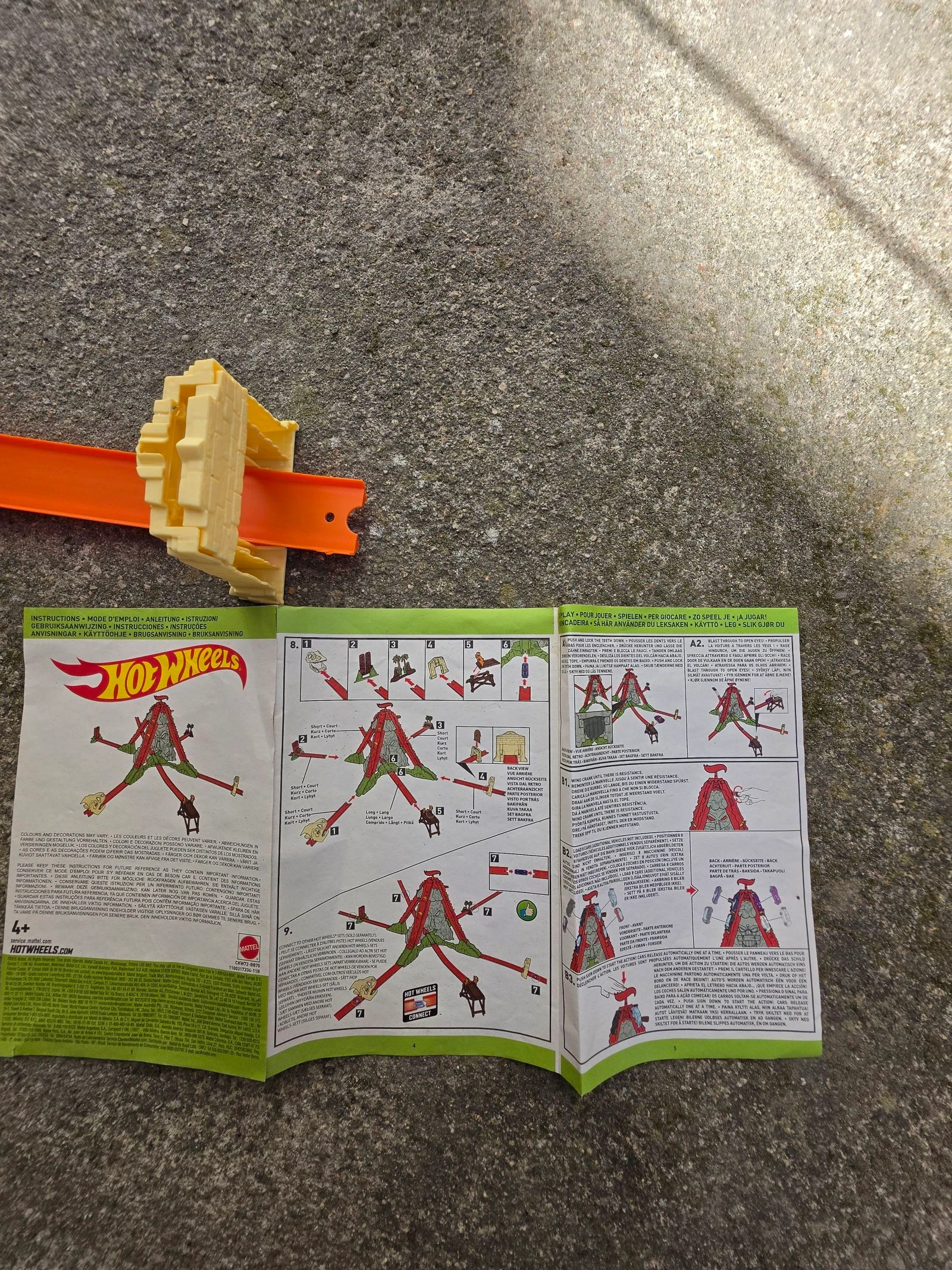 Pista Hot Wheels Volcano Blast  (Supervolcán – photo 18